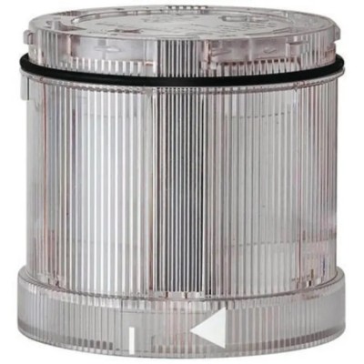 Werma Clear Flashing Effect Beacon Unit, LED Bulb, 24V DC, Surface Mount, IP65, 70mm, 644.420.55