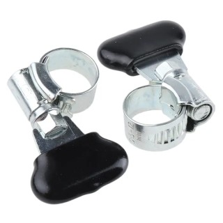 HI-GRIP Steel Wing Worm Drive Hose Clip 12 mm ID, Zinc Plated Steel, Wing Bolt, WSZC12BG