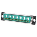 FCT from Molex 24 Way Straight Panel Mount D-Sub Connector Male FM24W7P-K120 / 1731070069