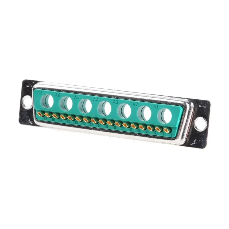 FCT from Molex 24 Way Straight Panel Mount D-Sub Connector Male FM24W7P-K120 / 1731070069
