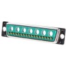 FCT from Molex 24 Way Straight Panel Mount D-Sub Connector Male FM24W7P-K120 / 1731070069