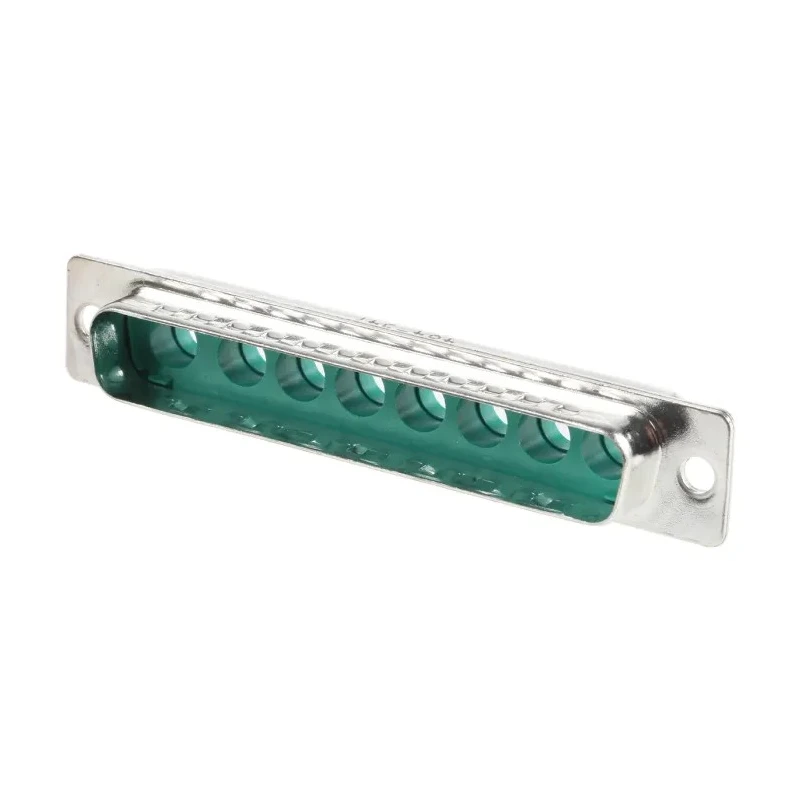 FCT from Molex 8 Way Straight Panel Mount D-Sub Connector Male FM8W8P-K120 / 1727040037, 5A, 1000V, Steel Shell