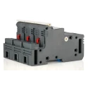 Schneider Electric Rail Mount Fuse Holder 3-Pole 125A 690V AC with Indicator TeSys DF DF223VC
