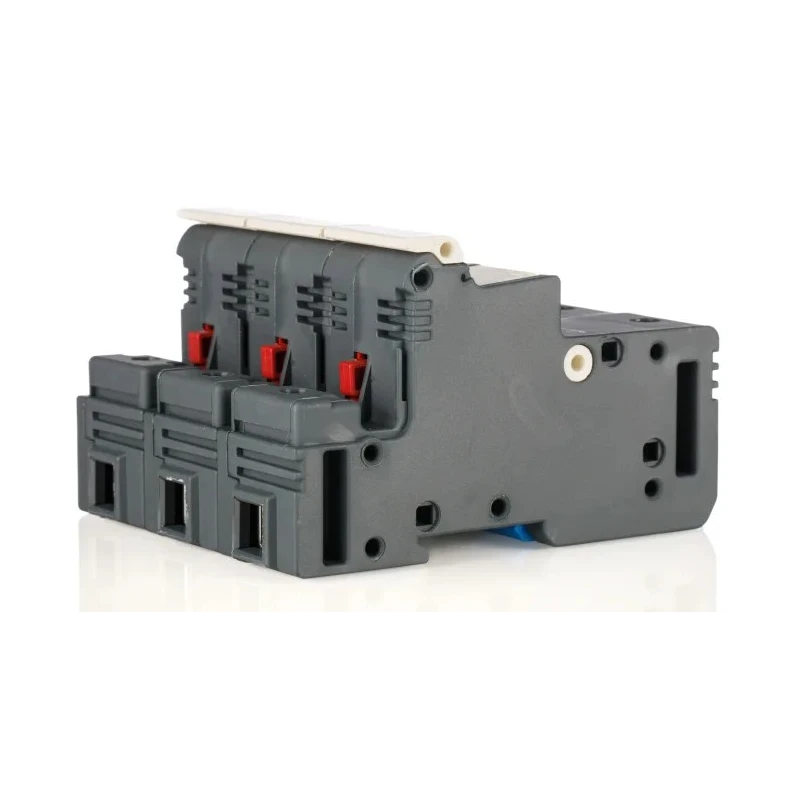 Schneider Electric Rail Mount Fuse Holder 3-Pole 125A 690V AC with Indicator TeSys DF DF223VC