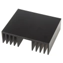 RS PRO Universal Rectangular Aluminium Heatsink 100 mm x 120 mm x 37 mm 271-864