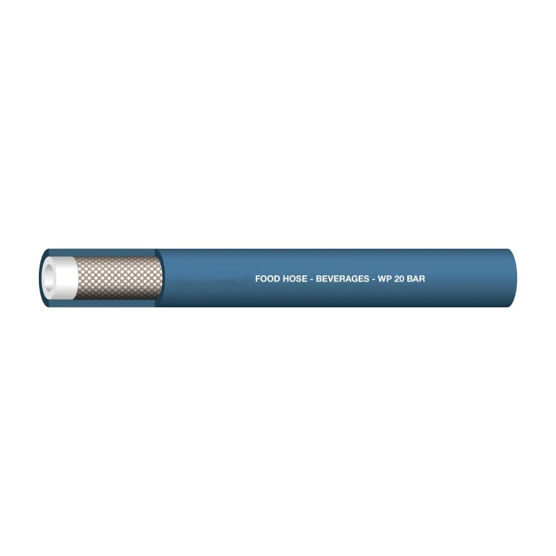 RS PRO Ethylene Propylene Diene Monomer Hose Pipe, 19 mm ID, 31 mm OD, Blue, 20 m 486-625