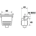 EPIC Heavy Duty Power Connector 6 Way 16A H-BE 10014000+10014000+10191000