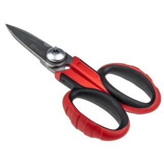 RS PRO Chrome Steel Electricians Cable Cutter, 5.5in, Ergonomic Nylon Handle, Adjustable Pivot 487-224