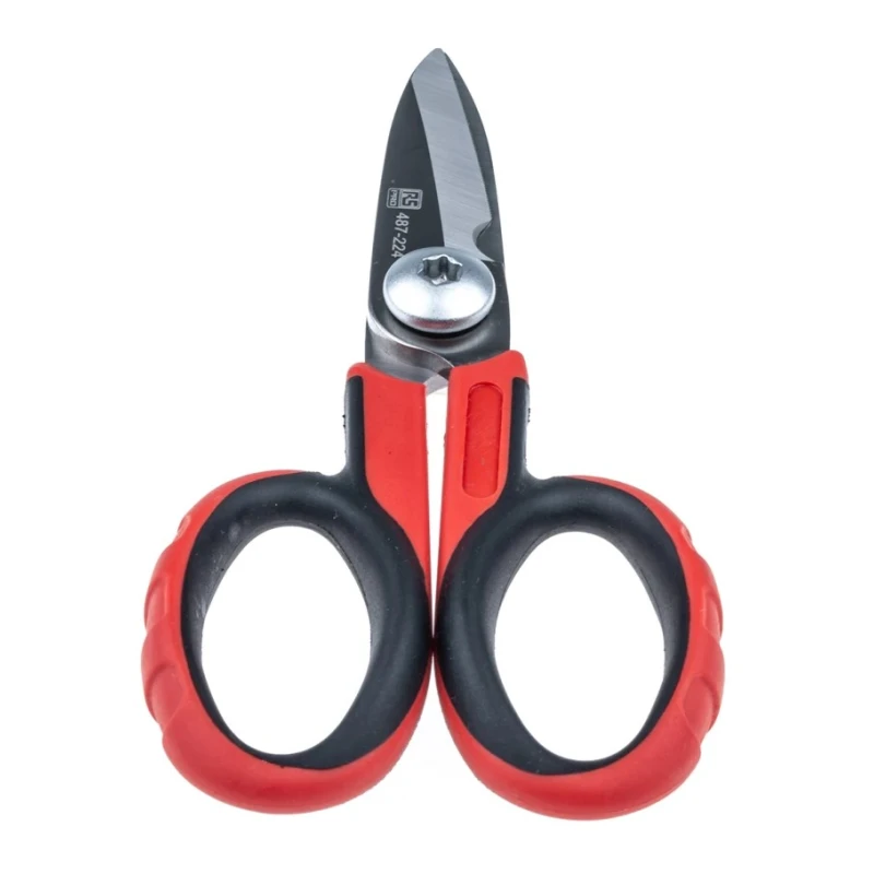 RS PRO Chrome Steel Electricians Cable Cutter, 5.5in, Ergonomic Nylon Handle, Adjustable Pivot 487-224