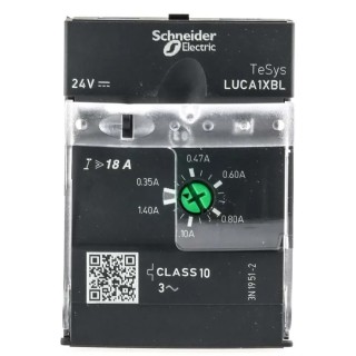 Schneider Electric Three Phase Direct On Line Motor Starter 250 W, 690V AC, IP20/IP40 LUCA1XBL
