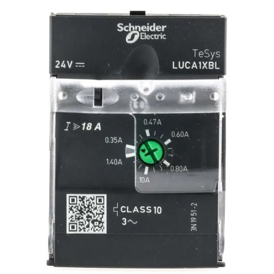 Schneider Electric Three Phase Direct On Line Motor Starter 250 W, 690V AC, IP20/IP40 LUCA1XBL