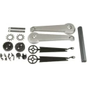 nVent SCHROFF Aluminium Zinc Alloy Handle for Backplanes, Desk-top Enclosure, Cases, Portable Applications 24576-073