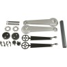 nVent SCHROFF Carrying Handle for 19 in Desktop Enclosure, Aluminium Zinc Alloy, 180 mm, 4 Pack 24576-072