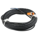 ifm electronic Sensor Actuator Cable 10m M12 Female to Unterminated Free End Polyurethane EVC003