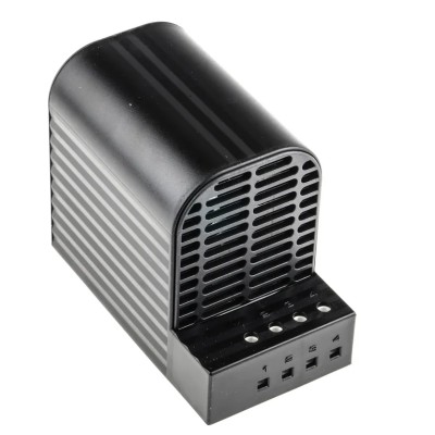 STEGO Enclosure Heater 120V AC/DC, 240V AC/DC, 50W, DIN Rail Mount, Touch-Safe 06000.0-00