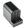 STEGO Enclosure Heater 120V AC/DC, 240V AC/DC, 50W, DIN Rail Mount, Touch-Safe 06000.0-00