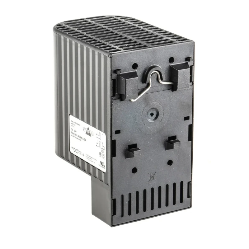 STEGO Enclosure Heater 120V AC/DC, 240V AC/DC, 50W, DIN Rail Mount, Touch-Safe 06000.0-00
