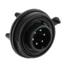 Bulgin Circular Connector 6 Contacts Panel Mount Plug Male IP68 IP69K Standard Buccaneer PX0738/P