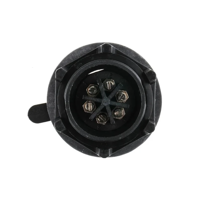 Bulgin Circular Connector 6 Contacts Panel Mount Plug Male IP68 IP69K Standard Buccaneer PX0738/P