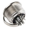 Amphenol Industrial C 091 A 8 Pole DIN Socket, Straight Panel Mount, M16, Female, 4A 100V IP40, T3507000