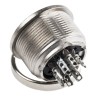 Amphenol Industrial C 091 A 8 Pole DIN Socket, Straight Panel Mount, M16, Female, 4A 100V IP40, T3507000