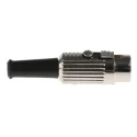 RS PRO YE-118XM 3 Pole Straight Standard DIN Plug 100V AC 4A Push Lock Cable Male 491-112