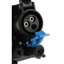 Emerson Appleton Surface Mount Industrial Power Connector 16A, 2P+PE, Polycarbonate, IP66, Blue 