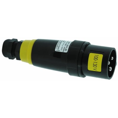 Emerson Appleton Industrial Power Connector, Cable Mount, 3P+PE, 16A, 380V/415V AC, IP66, IECEx/ATEX, Yellow 