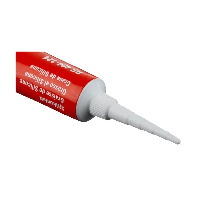 RS PRO Silicone Grease Tube 100 g Wide Temperature Range 200°C Clear Silicone Grease 494-124