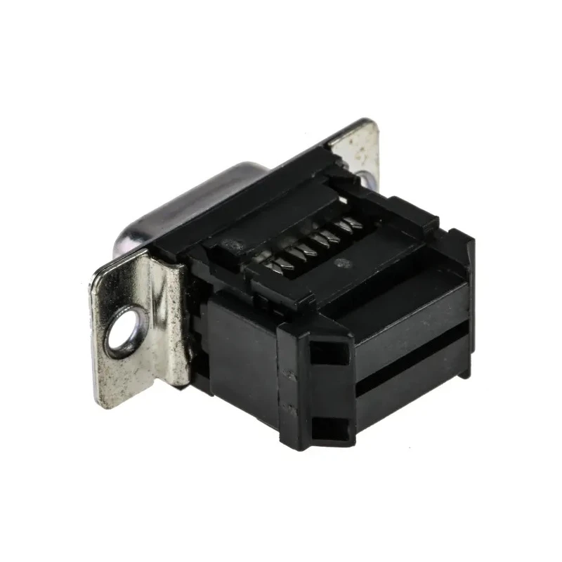 RS PRO 9 Way Straight Cable D-Sub Connector Female 1.27 mm Pitch Zinc-Plated Steel, 3A 250V 492-648