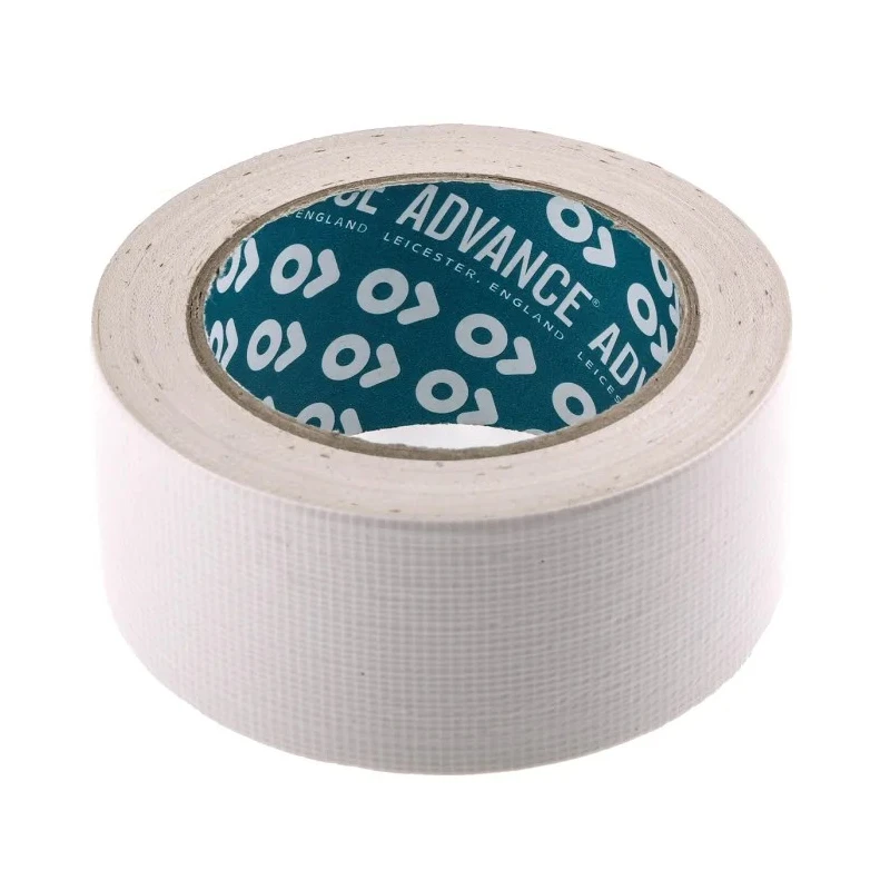 Advance Tapes AT170 Duct Tape, White, 25m x 50mm, Gloss Finish, Polycloth, Rubber Resin Adhesive AT170