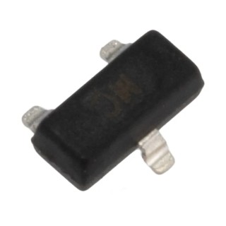 DiodesZetex N-Channel MOSFET Enhancement Type 150 mA 60 V SOT-23 Surface Mount ZVN3306FTA