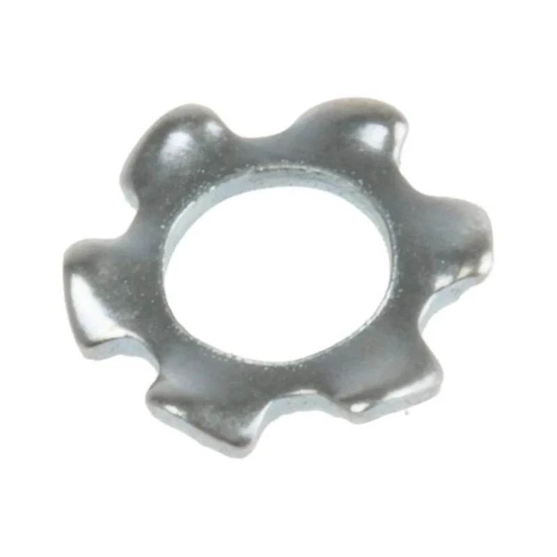 RS PRO Steel Bright Zinc External Tooth Locking Washer M2.5 DIN 6797A 276-831