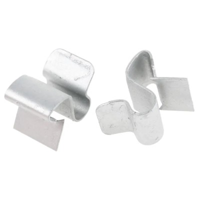 RS PRO Girder Cable Clip Stainless Steel, Passivated Zinc Plated, 4 mm Flange Thickness, Model 277-070