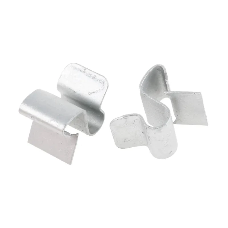 RS PRO Girder Cable Clip Stainless Steel, Passivated Zinc Plated, 4 mm Flange Thickness, Model 277-070