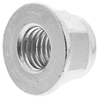 RS PRO Bright Zinc Steel Locknut M12, Nylon Insert, Grade 8 Steel, DIN 6926 275-642