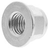 RS PRO Bright Zinc Steel Locknut M12, Nylon Insert, Grade 8 Steel, DIN 6926 275-642