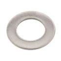 RS PRO Stainless Steel Plain Washer M20 BS 4320B 275-721, A2 Stainless Steel, 37 mm OD, 21 mm ID, 2 mm Thickness