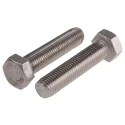 RS PRO Stainless Steel Hex Bolt M16 x 70 mm A2 DIN 933 276-689