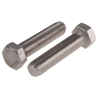 RS PRO Stainless Steel Hex Bolt M16 x 70 mm A2 DIN 933 276-689