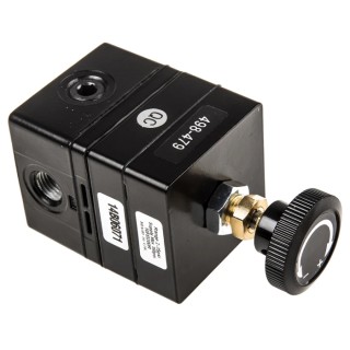 Watson Smith Manostat Precision Pneumatic Pressure Regulator, 1/4 NPT, 0.2 bar, Zinc Die Cast, DIN, 70°C, 10R0200R