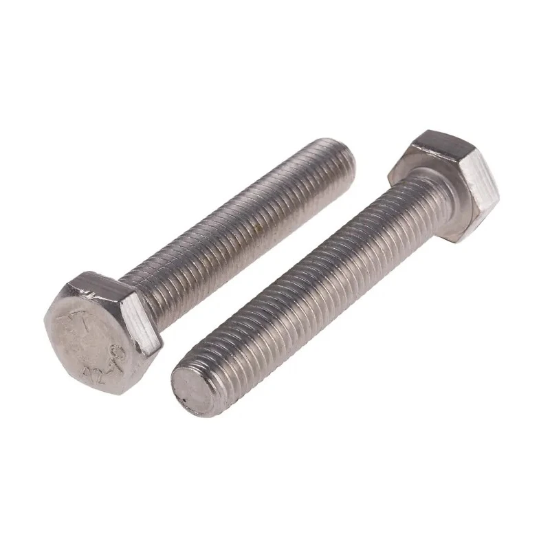 RS PRO Plain Stainless Steel Hex Bolt M12 x 70 mm DIN 933 276-601