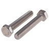 RS PRO Plain Stainless Steel Hex Bolt M12 x 70 mm DIN 933 276-601