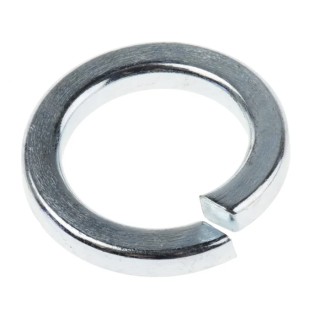 RS PRO Steel Bright Zinc Lock Washer M20, DIN 7980, Spring Type, 30.6 mm Outer Diameter, 276-819