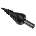 EXACT High Speed Steel Step Drill Bit, 4 to 12 mm Range, Hex Shank, Titanium Aluminium Nitride Finish, 4407022