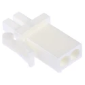 TE Connectivity Mini-Universal MATE-N-LOK Wire to Wire Connector, 2 Pole, Crimp, Male, Nylon, 600V AC, 9A 794894-1