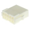 TE Connectivity MATE-N-LOK Wire to Wire Connector Panel, 10 Crimp, Female, Nylon Housing, 600V AC, 9A 794942-1