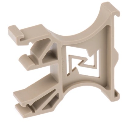 RS PRO Group Marker for DIN Rail Terminal Blocks Polyamide 66 Beige 501-786