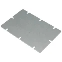Fibox MIV 150 Mounting Plate, Steel, Smoked Grey, 98mm Width, 148mm Length, for MNX Series