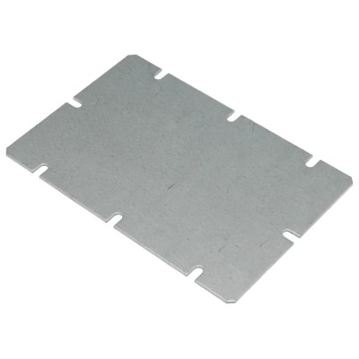Fibox MIV 150 Mounting Plate, Steel, Smoked Grey, 98mm Width, 148mm Length, for MNX Series